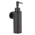 BGL Wall Mounted Soap Dispenser | 304 Stainless Steel Round Black Pump