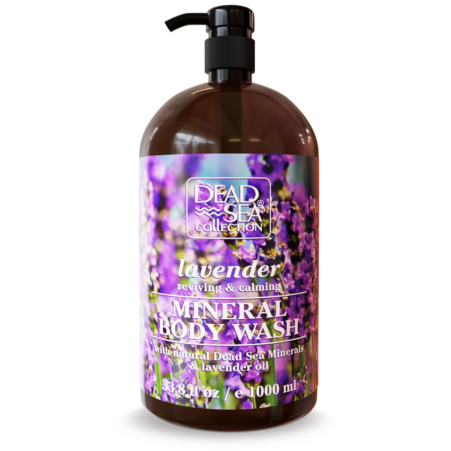 Dead Sea Collection Lavender Body Wash | Moisturizing Shower Gel - 1000ml