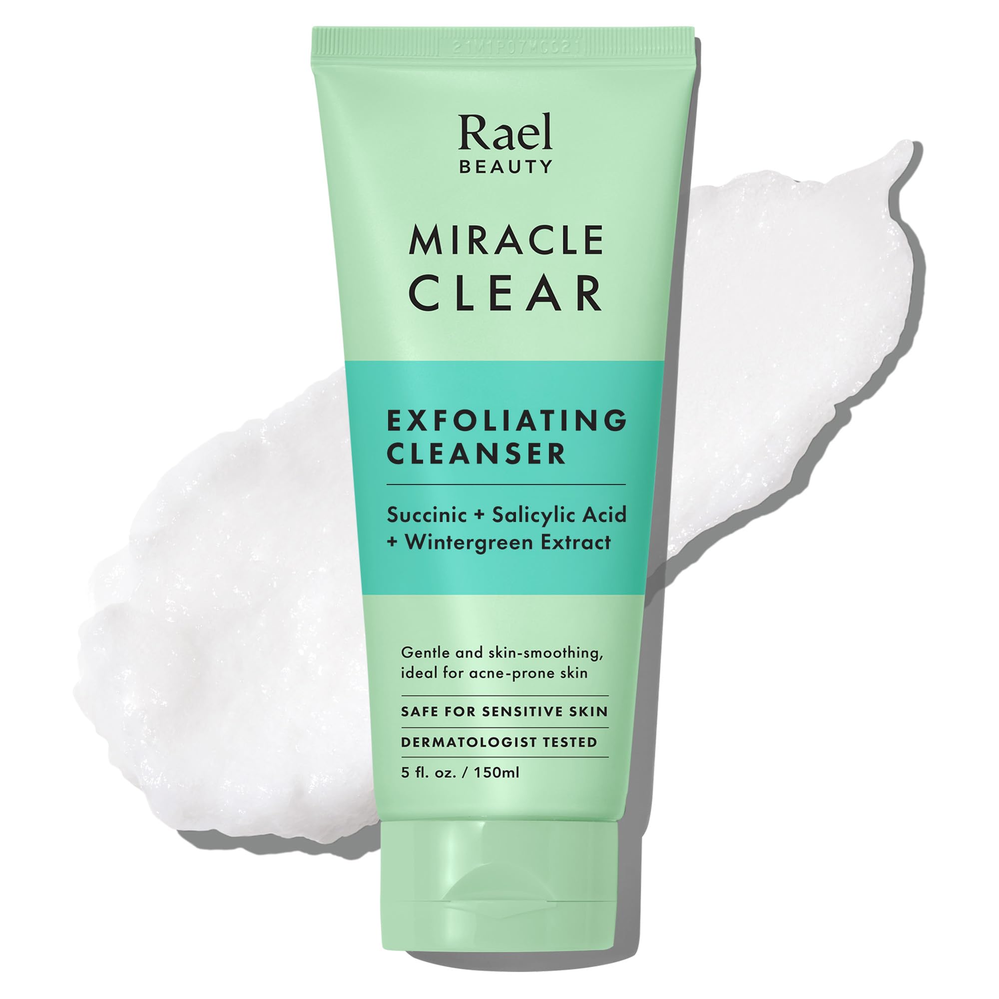Rael Miracle Clear Exfoliating Facial Cleanser - Salicylic Acid - 5.1 fl oz