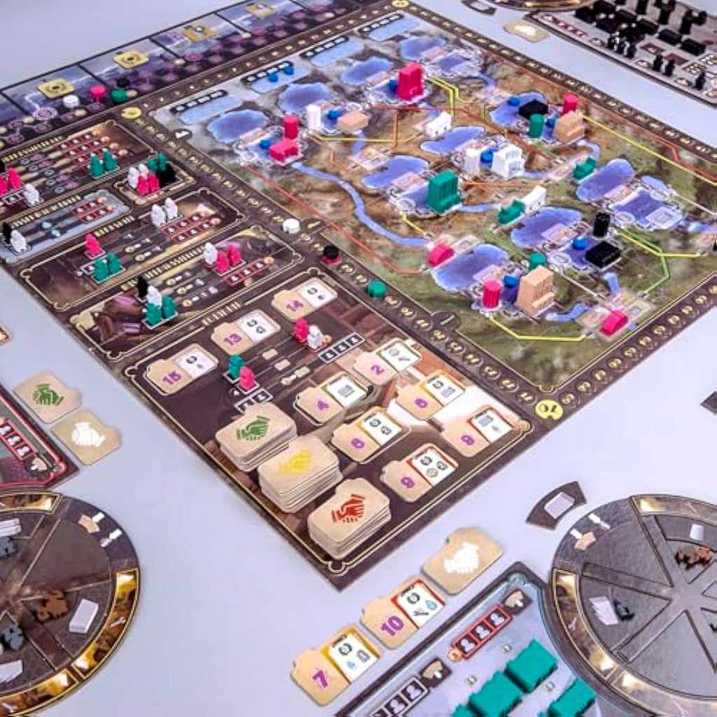 Feuerland Spiele Wasserkraft – Expertenspiel Strategiespiel Deutsch