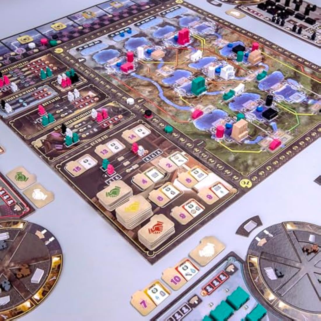 Feuerland Spiele Wasserkraft – Expertenspiel Strategiespiel Deutsch