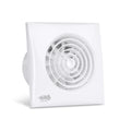 100mm Extractor Fan with Timer – Quiet 30dB(A) White