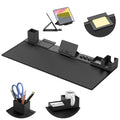 KDD 6-in-1 Magnetic Desk Pad Mat Set with Phone Stand & Cable Management