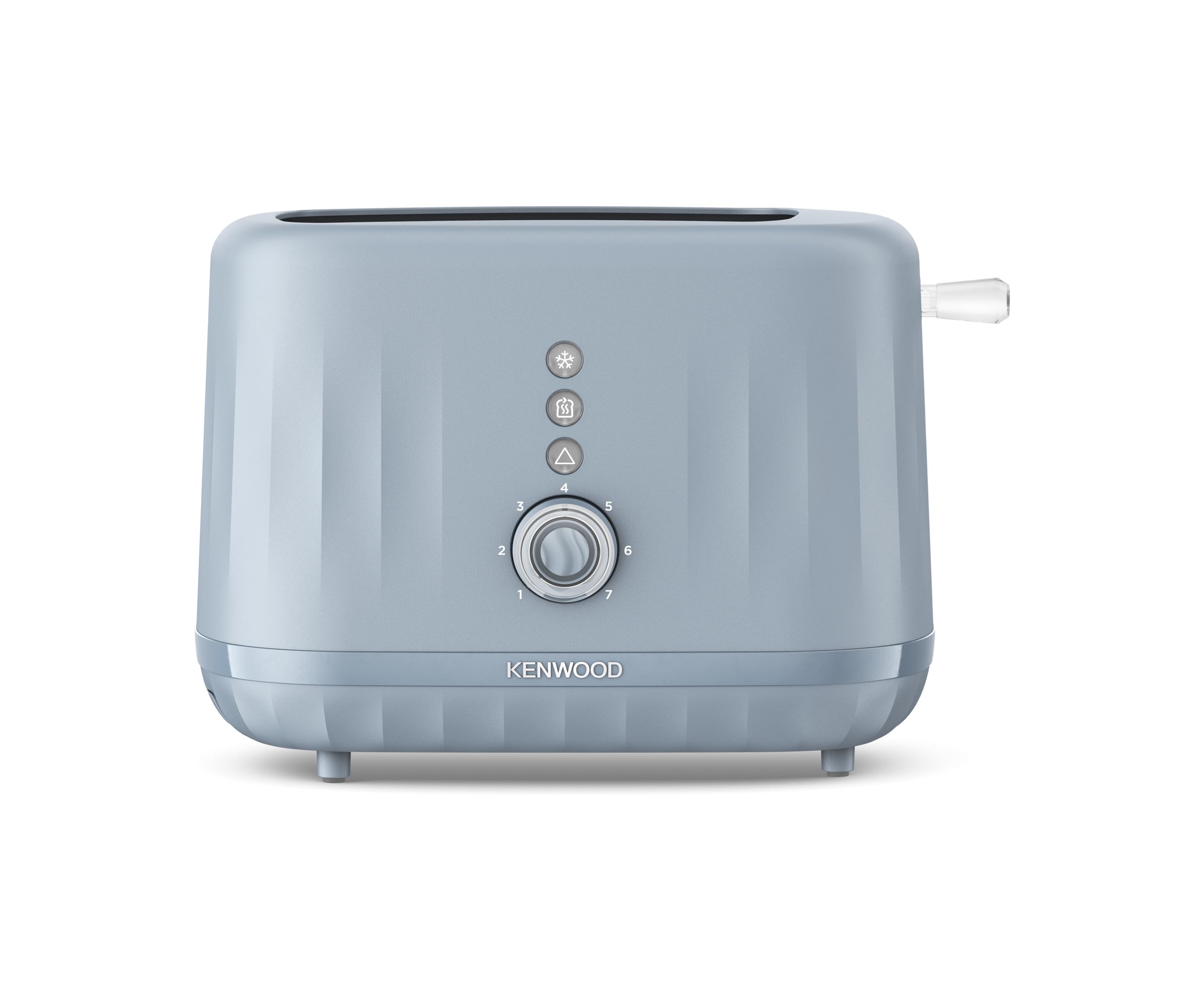 Kenwood Ripple 2-Slot Toaster - 7 Browning Settings - Storm Blue Grey