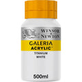 Winsor & Newton Galeria Acrylic Paint - Titanium White, 500ml Pot
