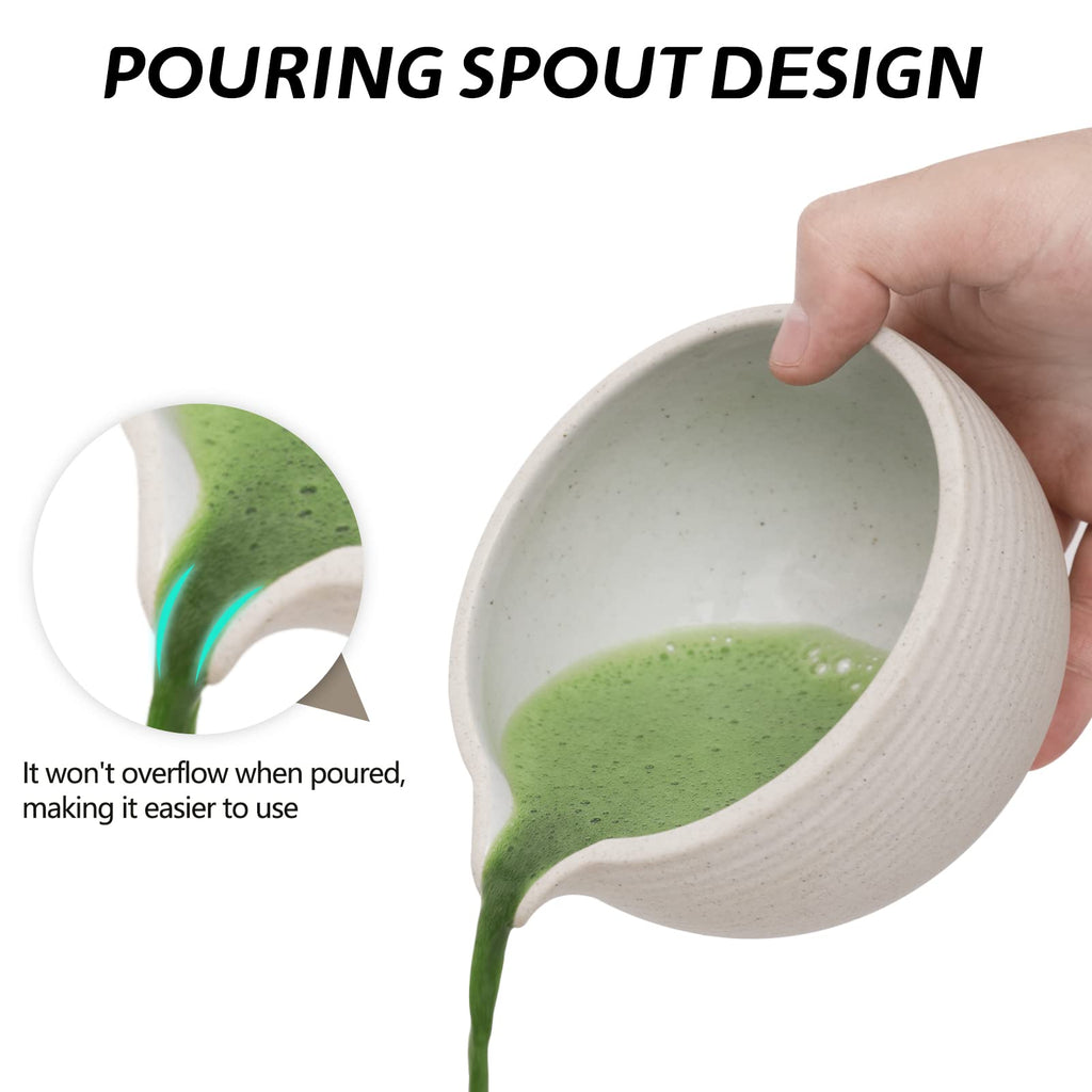 Artcome Japanese Matcha Tea Set | 10-Piece Bamboo & Ceramic Kit