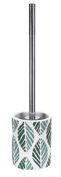 Kleine Wolke Pacific WC-Bürste – Blatt-Design aus Steinzeug, 40,5 cm