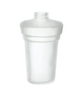 Smedbo Frosted Glass Liquid Soap Dispenser – Modern Bathroom Accessory