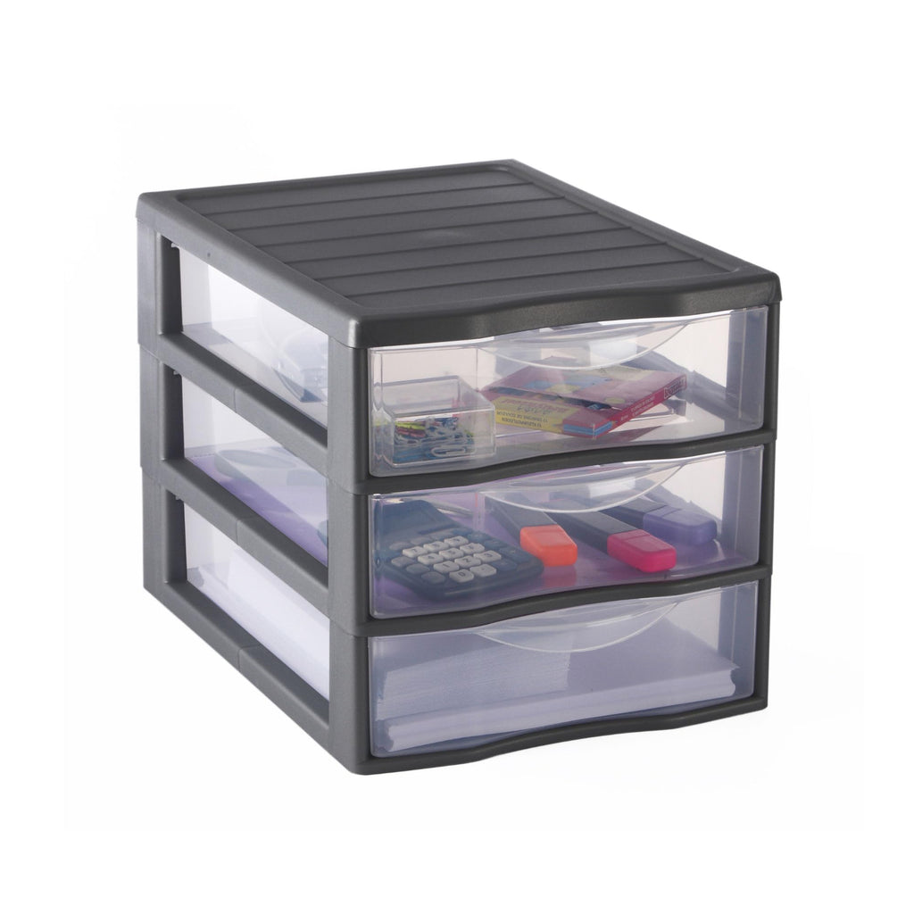 Sundis Orgamix A4 3 Drawers, Grey