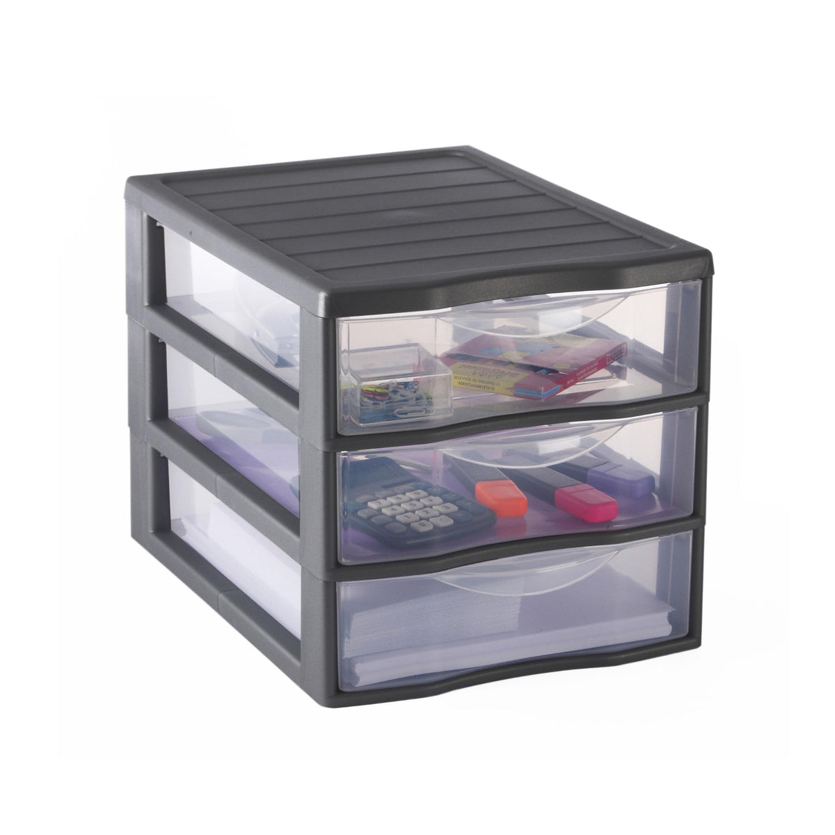 Sundis Orgamix A4 3 Drawers, Grey