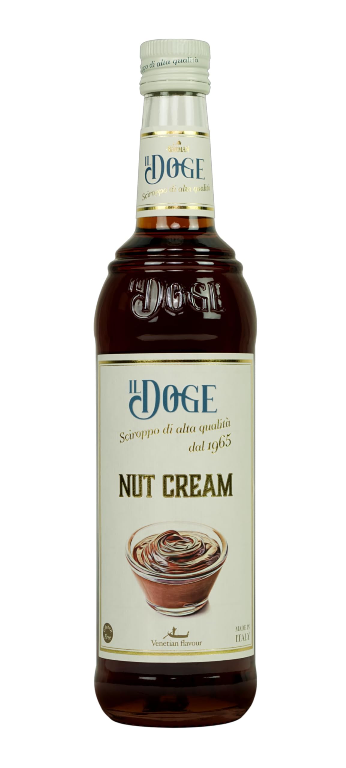 IL DOGE Nut Cream Syrup – Gourmet Coffee and Cocktail Mixer - 70cl
