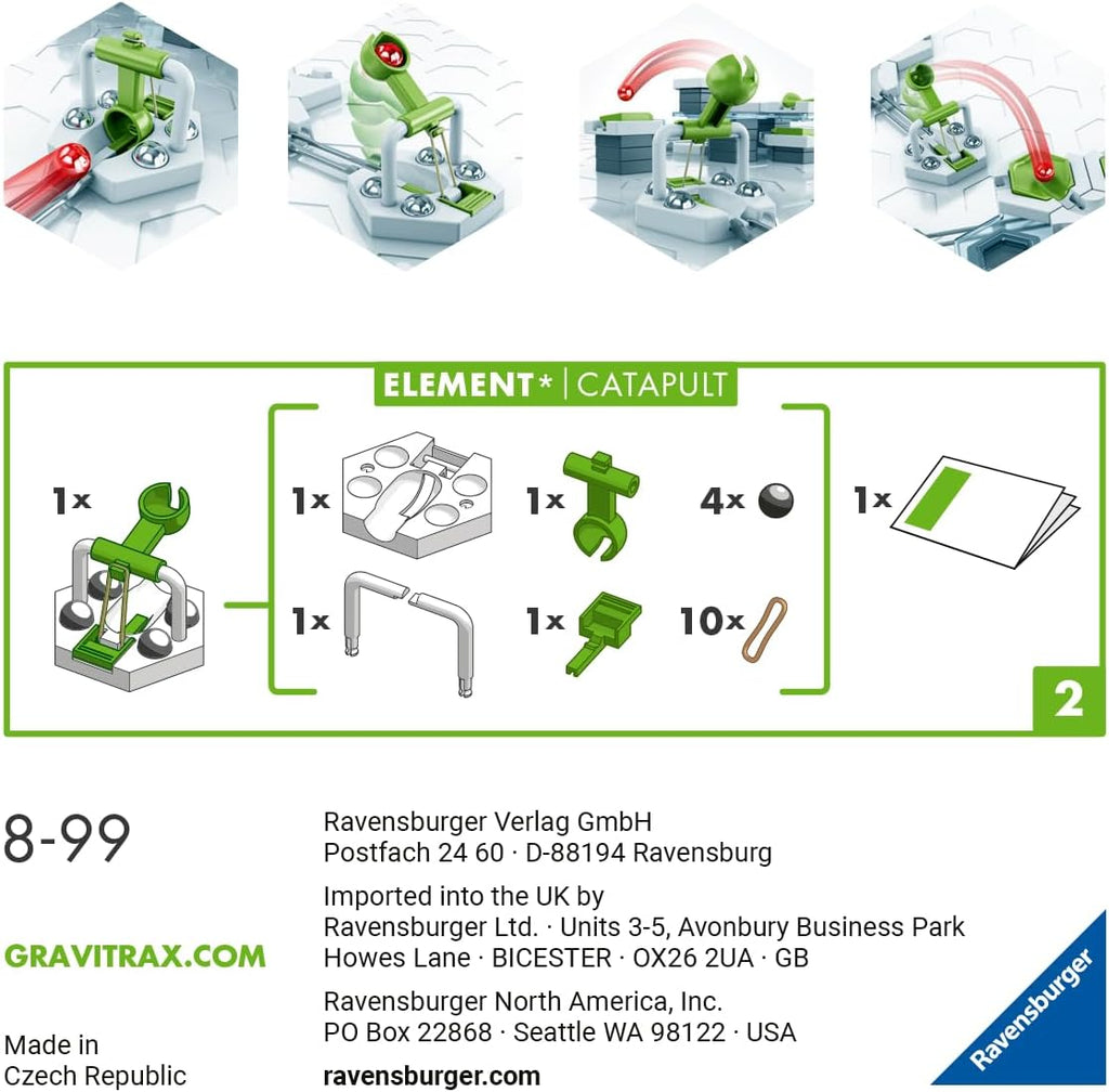 Ravensburger GraviTrax Catapult Extension - Marble Run STEM Toy