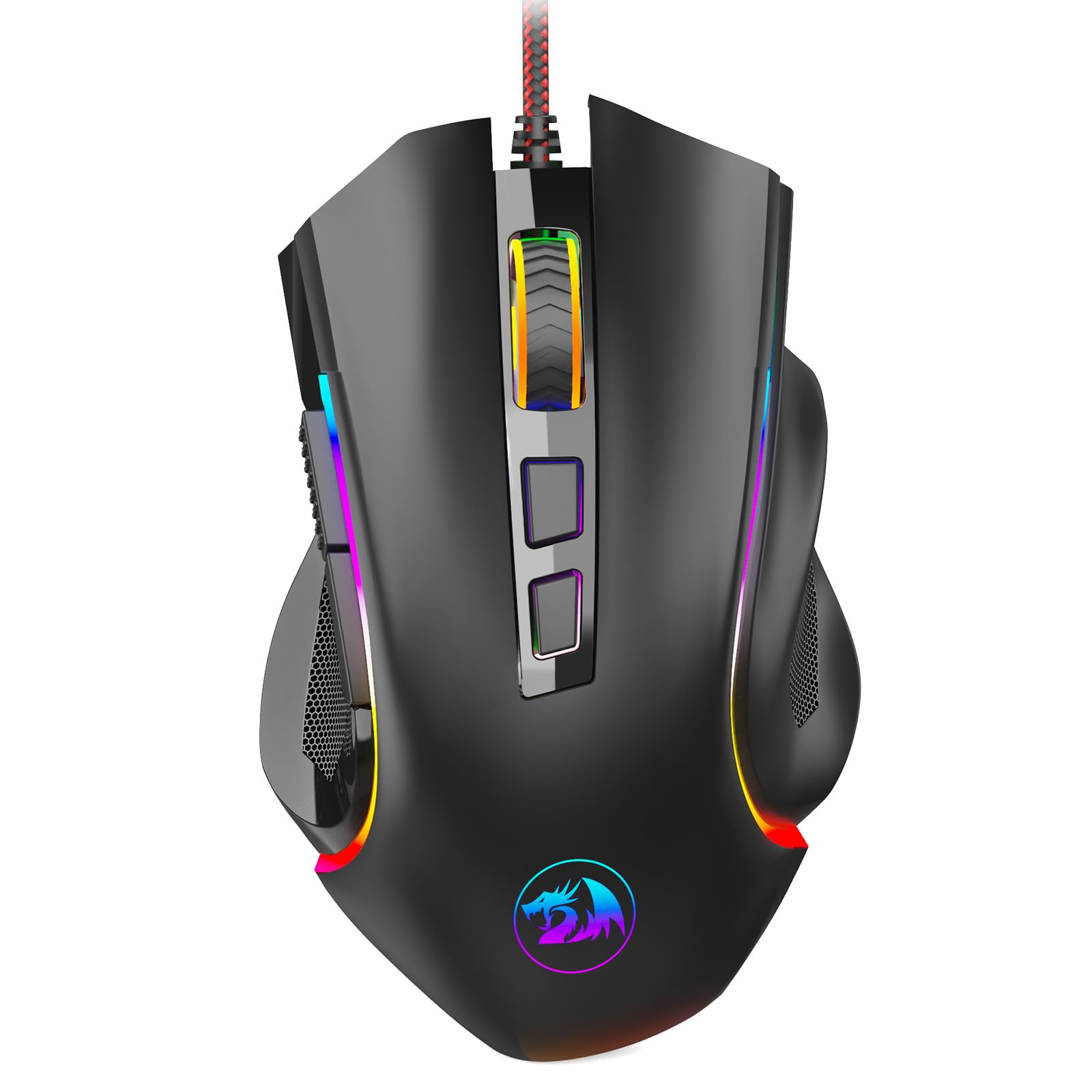 Redragon M602 RGB Wired Gaming Mouse – 7200 DPI & 9 Programmable Buttons