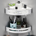 Yeegout Aluminum Corner Shower Caddy – No Drill Adhesive Bathroom Shelf