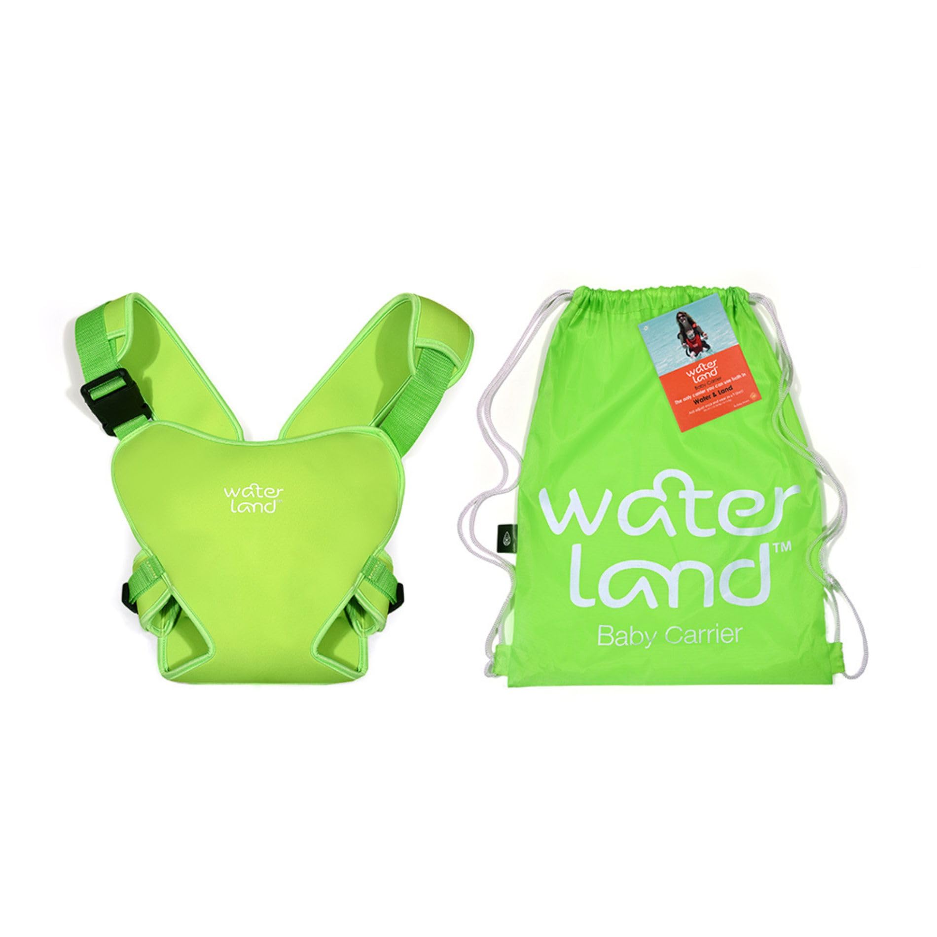 WaterLand Neoprene Baby Carrier – Waterproof Infant Seat for Land & Water