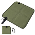 OSDUE Folding Hiking Sit Mat, 36cm x 36cm Waterproof Sitting Mat for Hiker