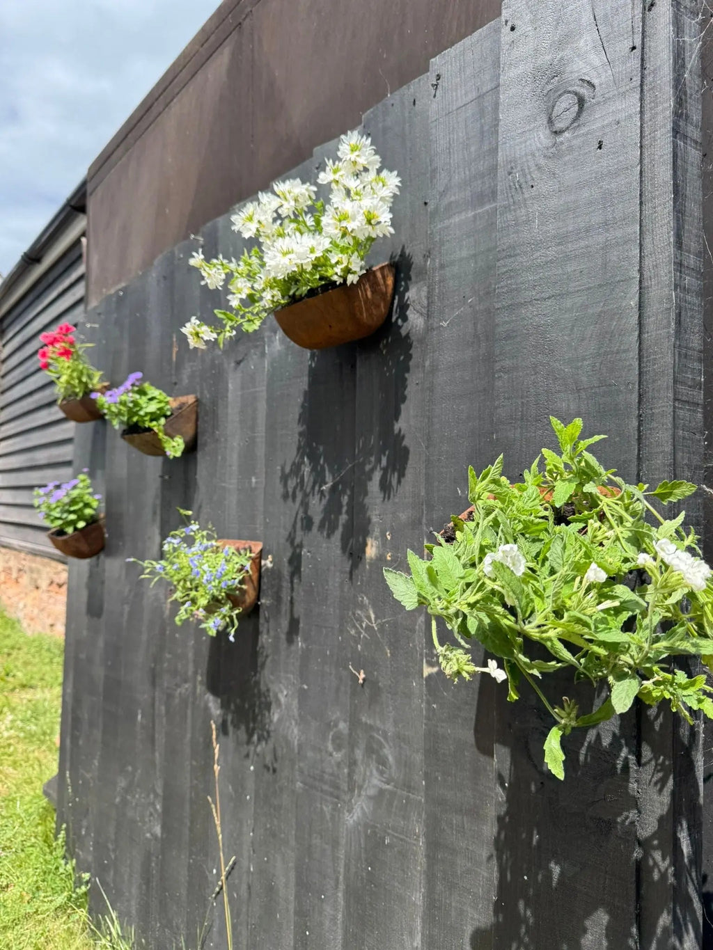 Rustic Warehouse Norfolk | Vintage Industrial Metal Wall Herb Planter