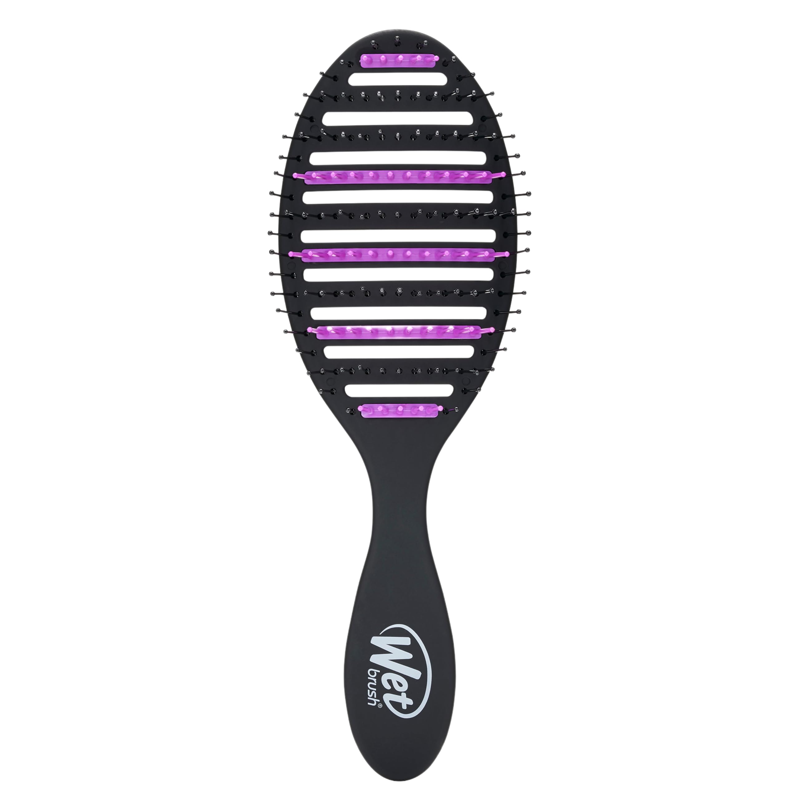 WetBrush Speed Dry Detangler – Vented Heat Resistant Hair Brush | Black