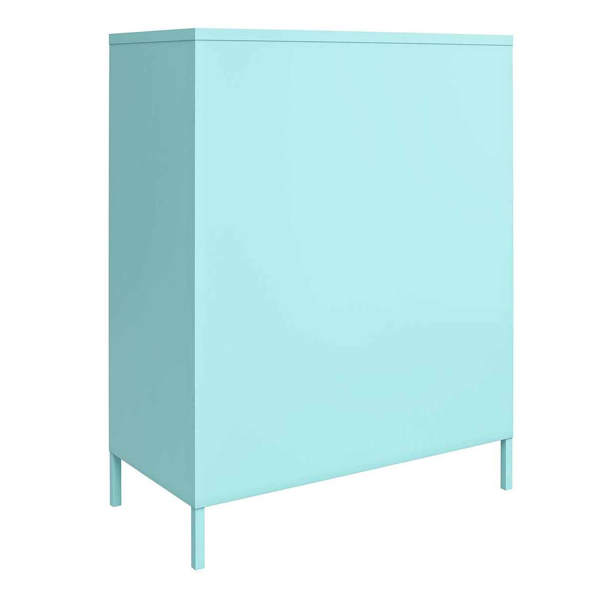 DHP Furniture Cache 2 Door Metal Locker Storage Cabinet Mint - image 5