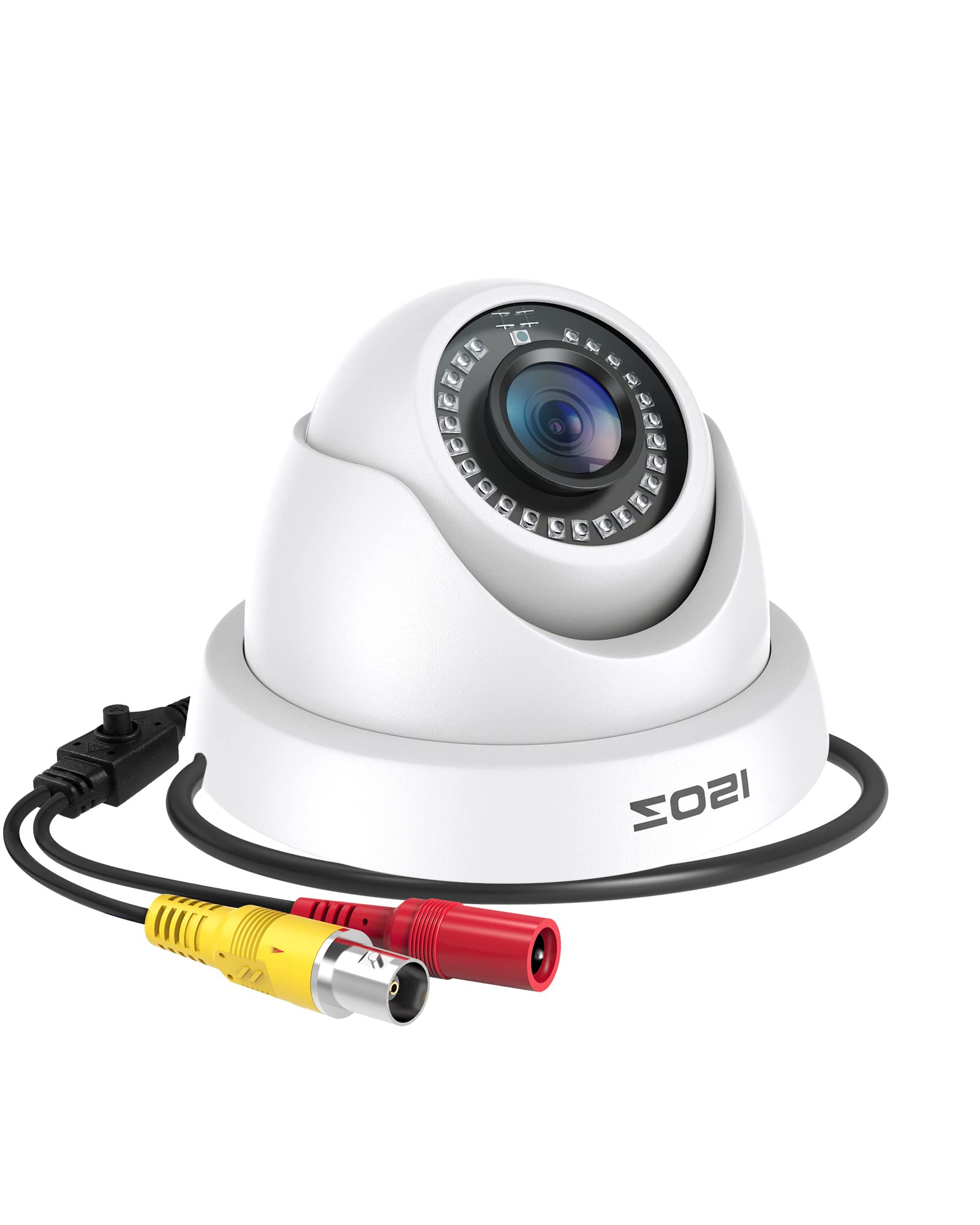ZOSI 1080P Hybrid 4-in-1 CCTV Dome Camera | Weatherproof Night Vision