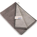 Bassetti Guest Towel - 100% Cotton Reversible Grey - 40 x 60 cm