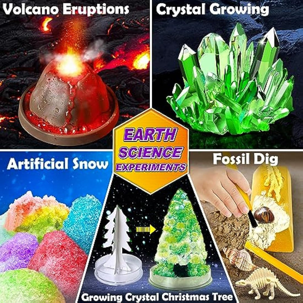 UNGLINGA 150 Experiments Science Kit | STEM Chemistry Set for Kids