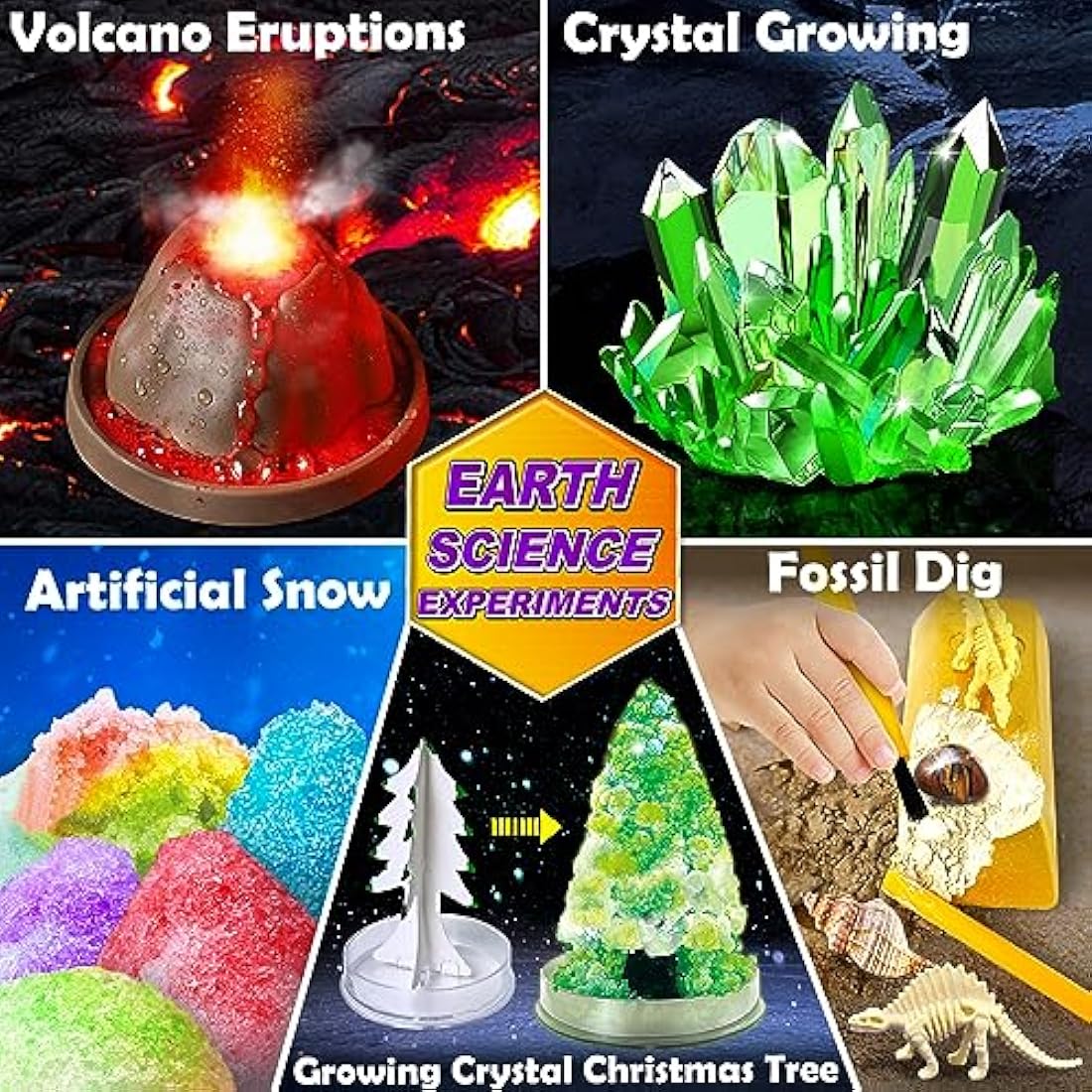 UNGLINGA 150 Experiments Science Kit | STEM Chemistry Set for Kids