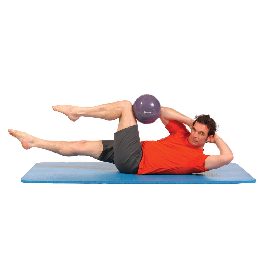 TRIADBALL Pilates Ball – 9.5" Small Stability Exercise Ball by Jolof