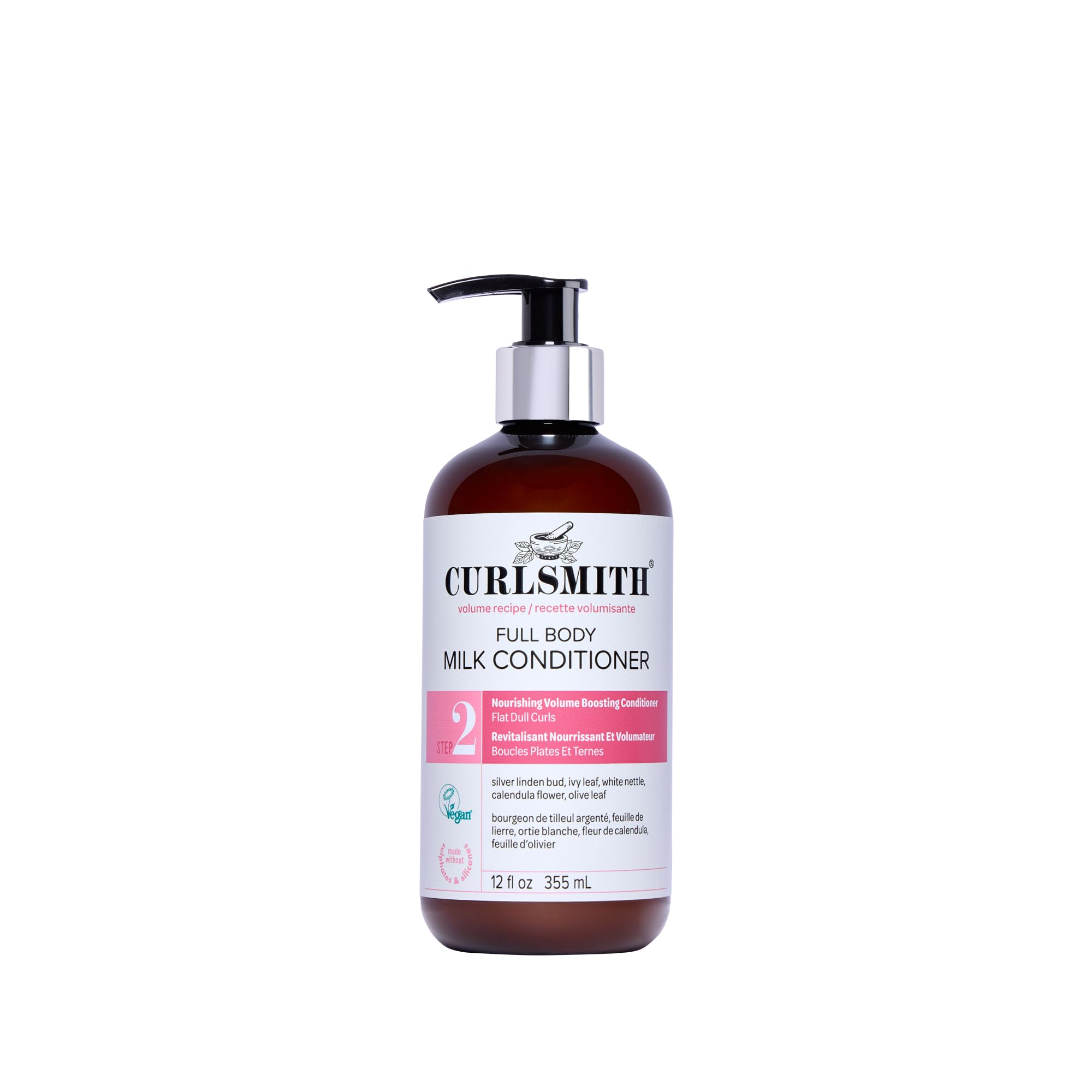 Curlsmith Full Body Milk Volumizing Conditioner for Fine Curly Hair - 355ml