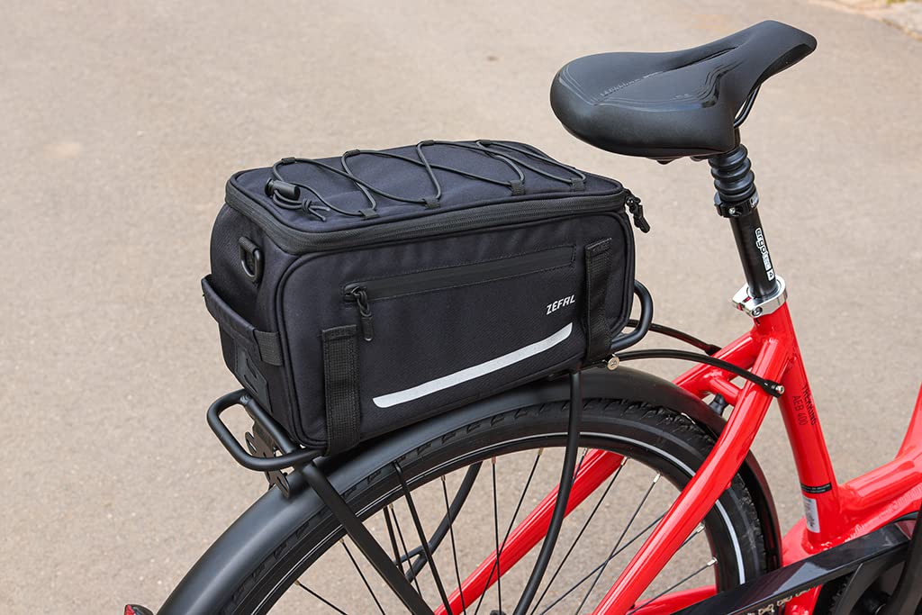Zefal Z Traveller 80 Pannier Rack Bag – 9L Water Resistant Black