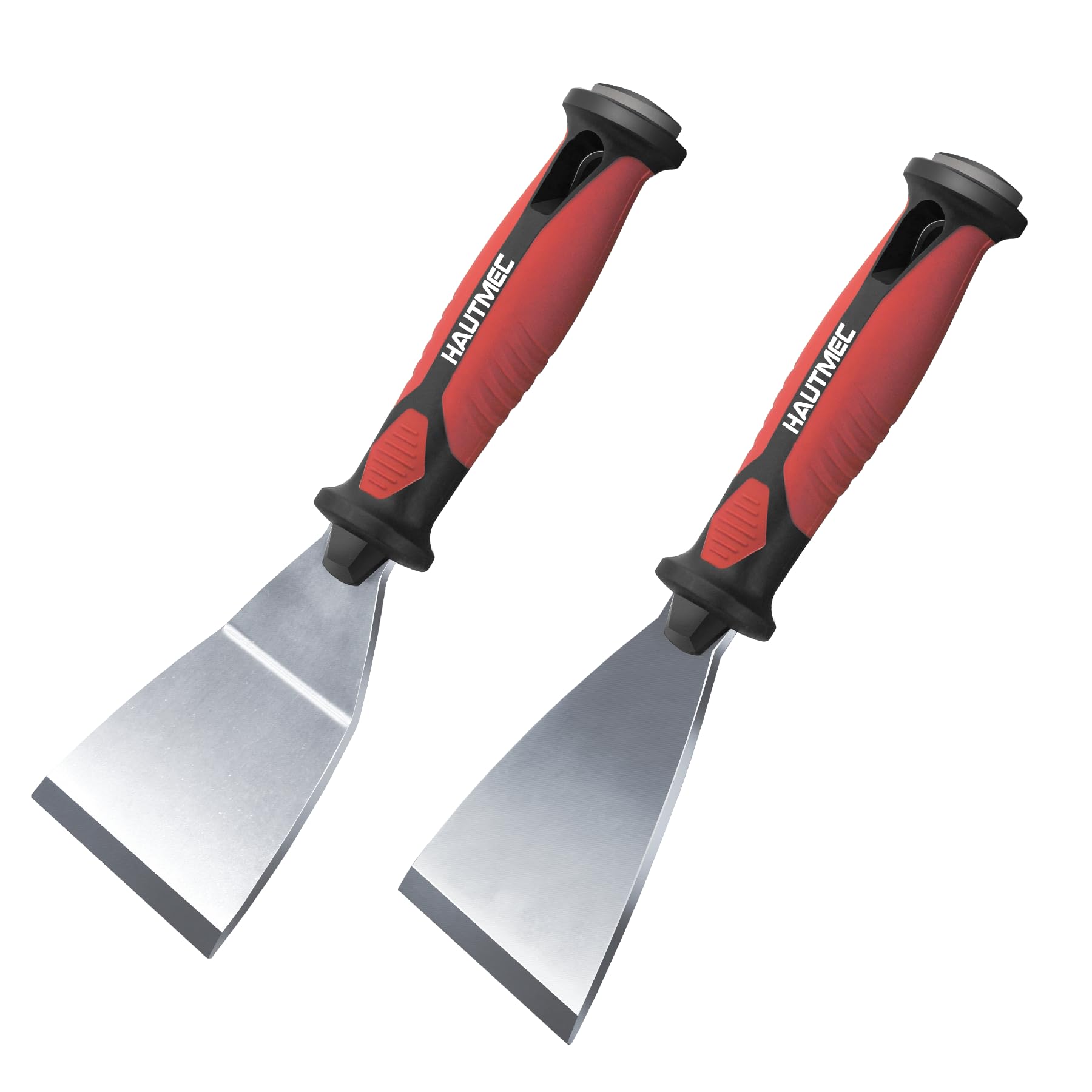 HAUTMEC 2pc Paint Scraper Set | Stainless Steel Blade & Hammer End