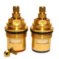 Bath Tap Cartridge Valve - 3/4" x 53mm x 20 Teeth Brass