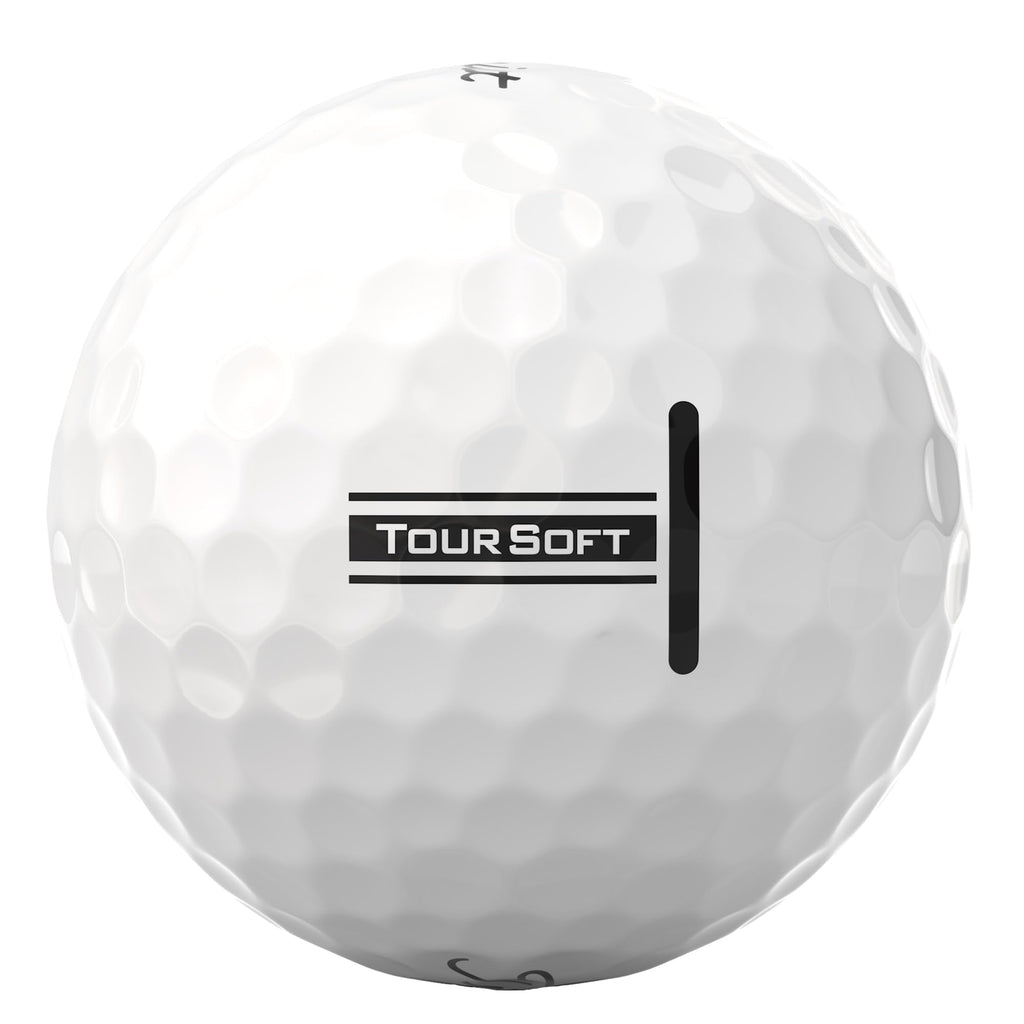 Titleist Tour Soft Golf Balls – White – Soft Feel & Long Distance