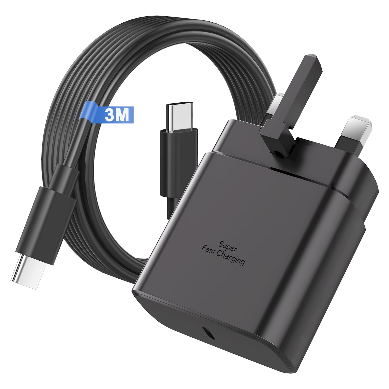 Jolof Store 45W USB C Super Fast Charger for Samsung Galaxy with 3M Cable