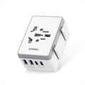 TESSAN Universal Travel Adapter - Worldwide Plug with 2 USB-C & 2 USB-A