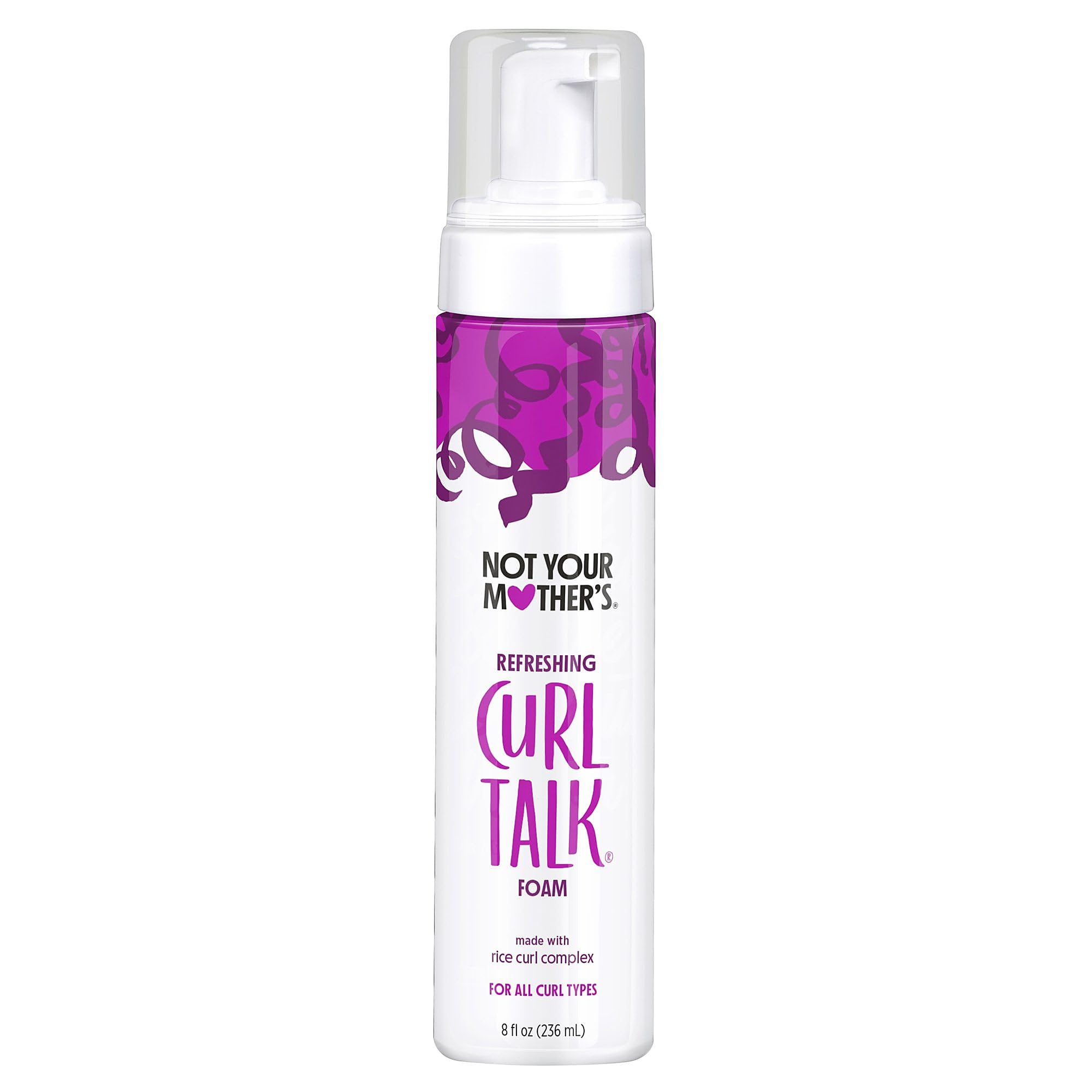Not Your Mother's Curl Talk Refreshing Curl Foam – Frizz Control, 8 oz