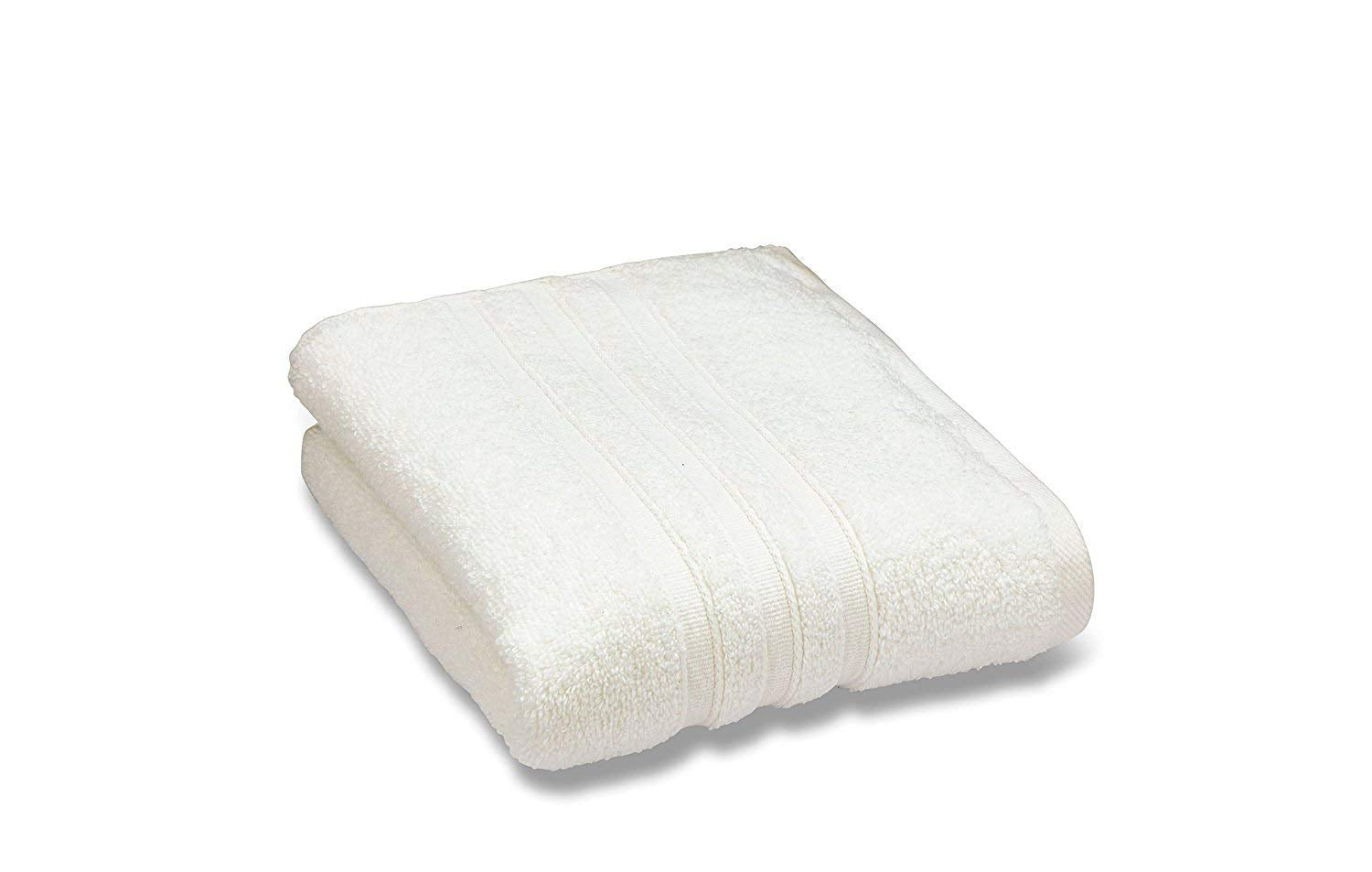 Catherine Lansfield Zero Twist Cotton Bath Sheet - Cream, 90x140cm