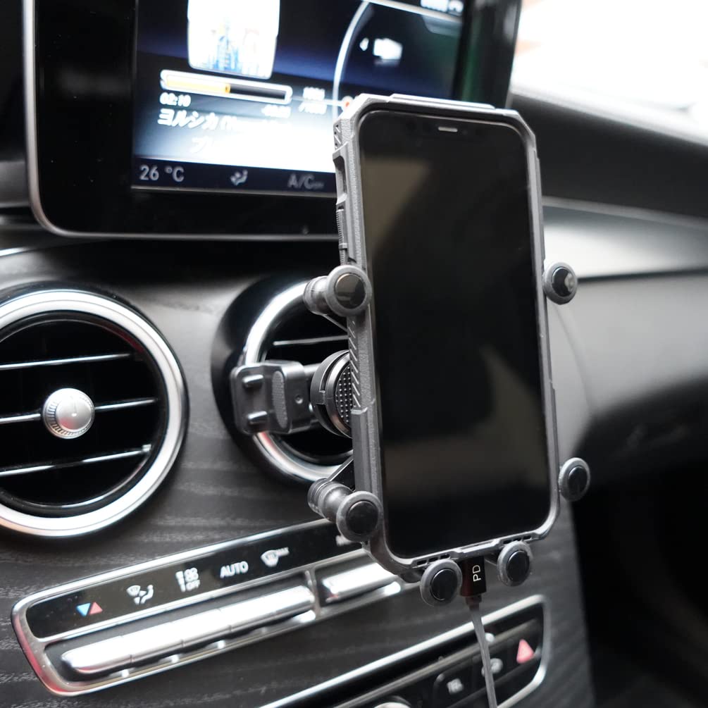 X-Rnio Car Phone Holder Mount for Mercedes Benz & Mini Cooper 2016-2023