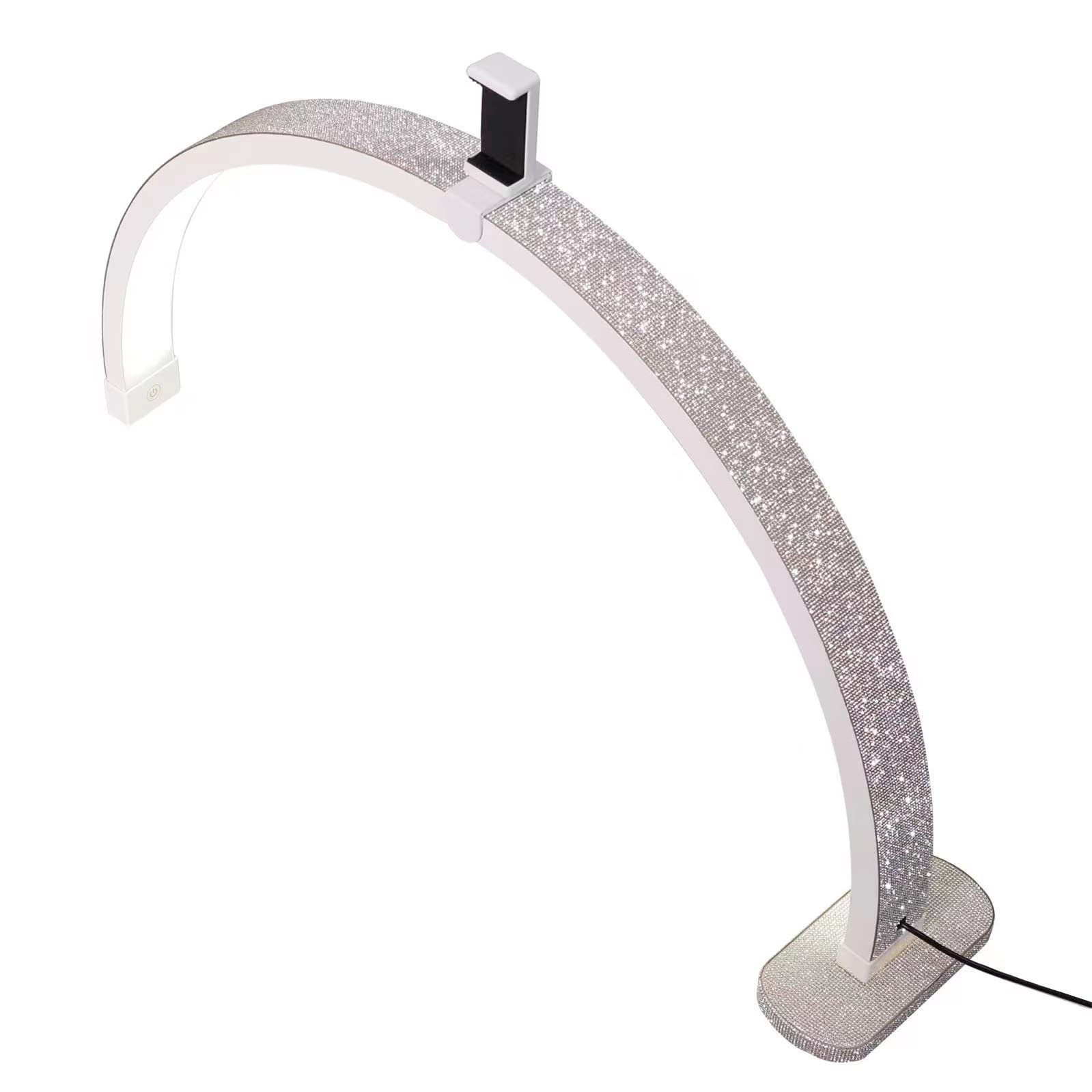 FOSOTO Half Moon LED Nail Lamp – Professional Dimmable Desk Light