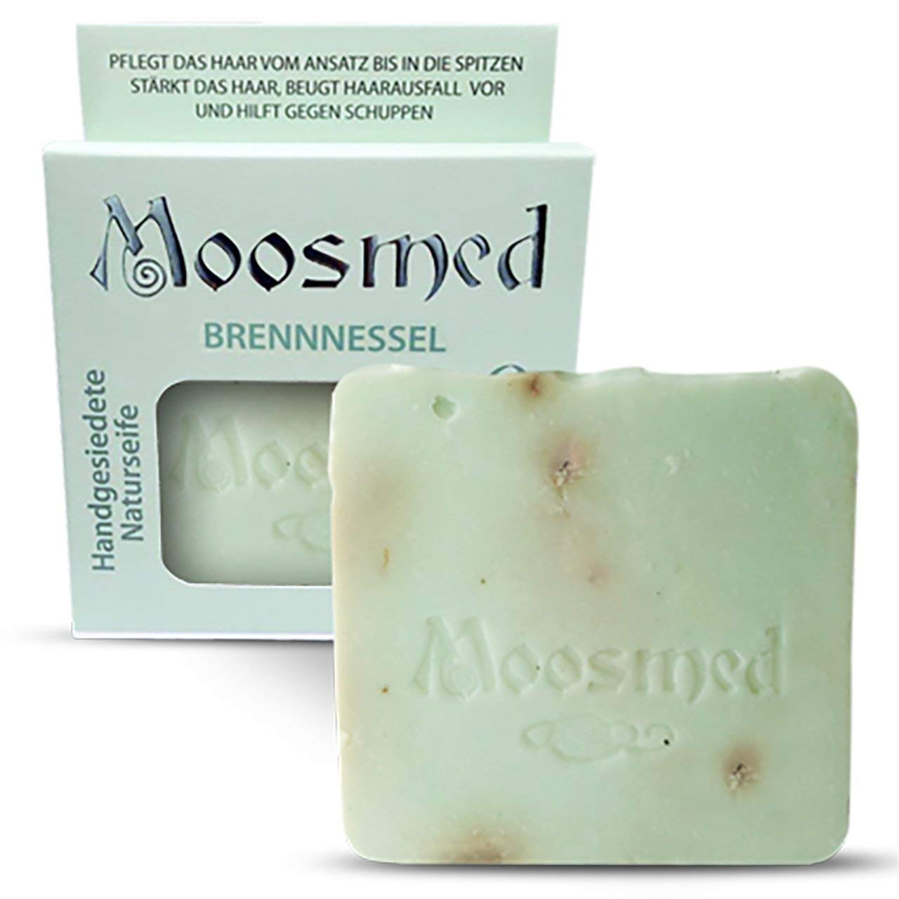 Moosmed Stinging Nettle Natural Soap – Vegan Organic Hair & Body Bar