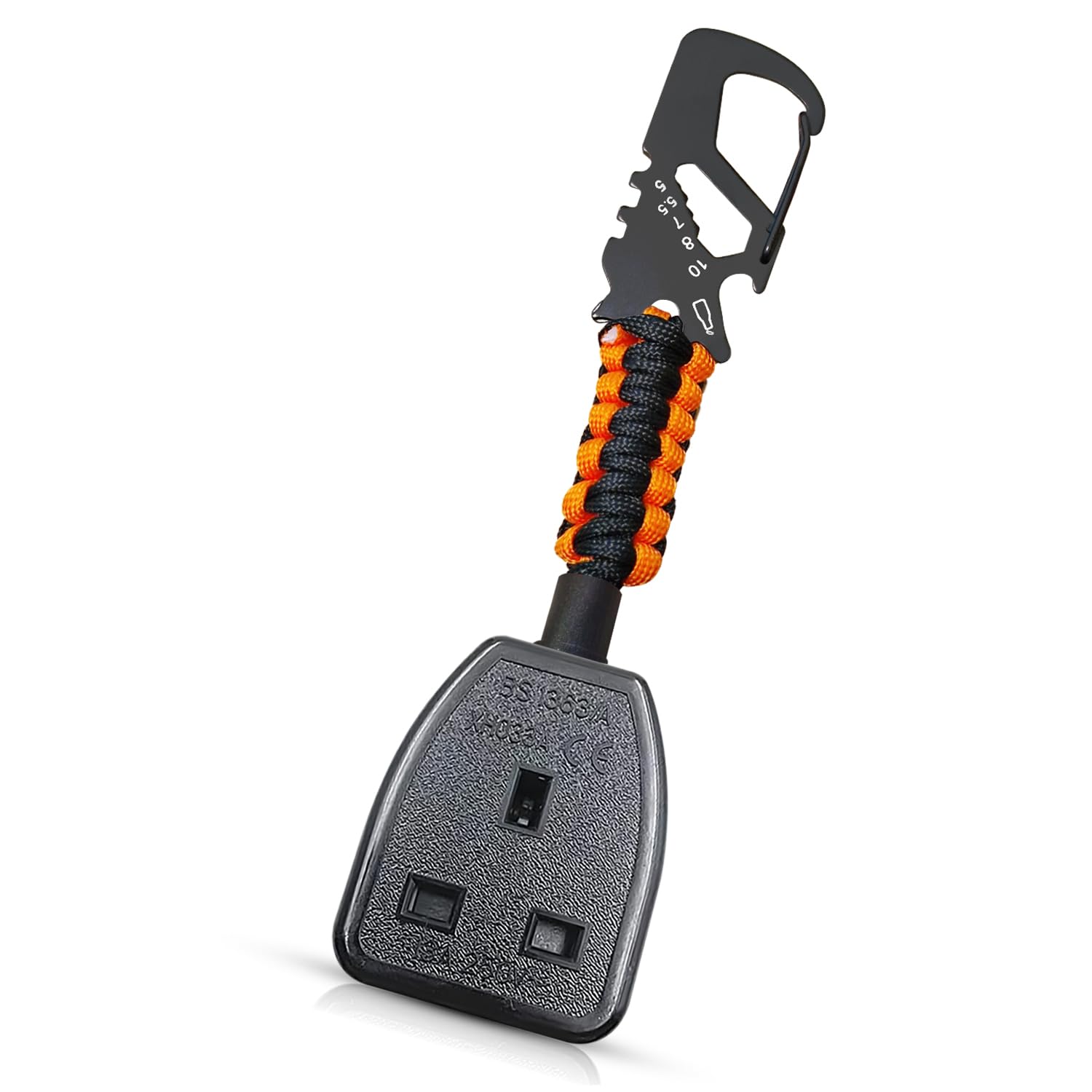 Socket Tester Holder with R1 + R2 Link & Carabiner - Black