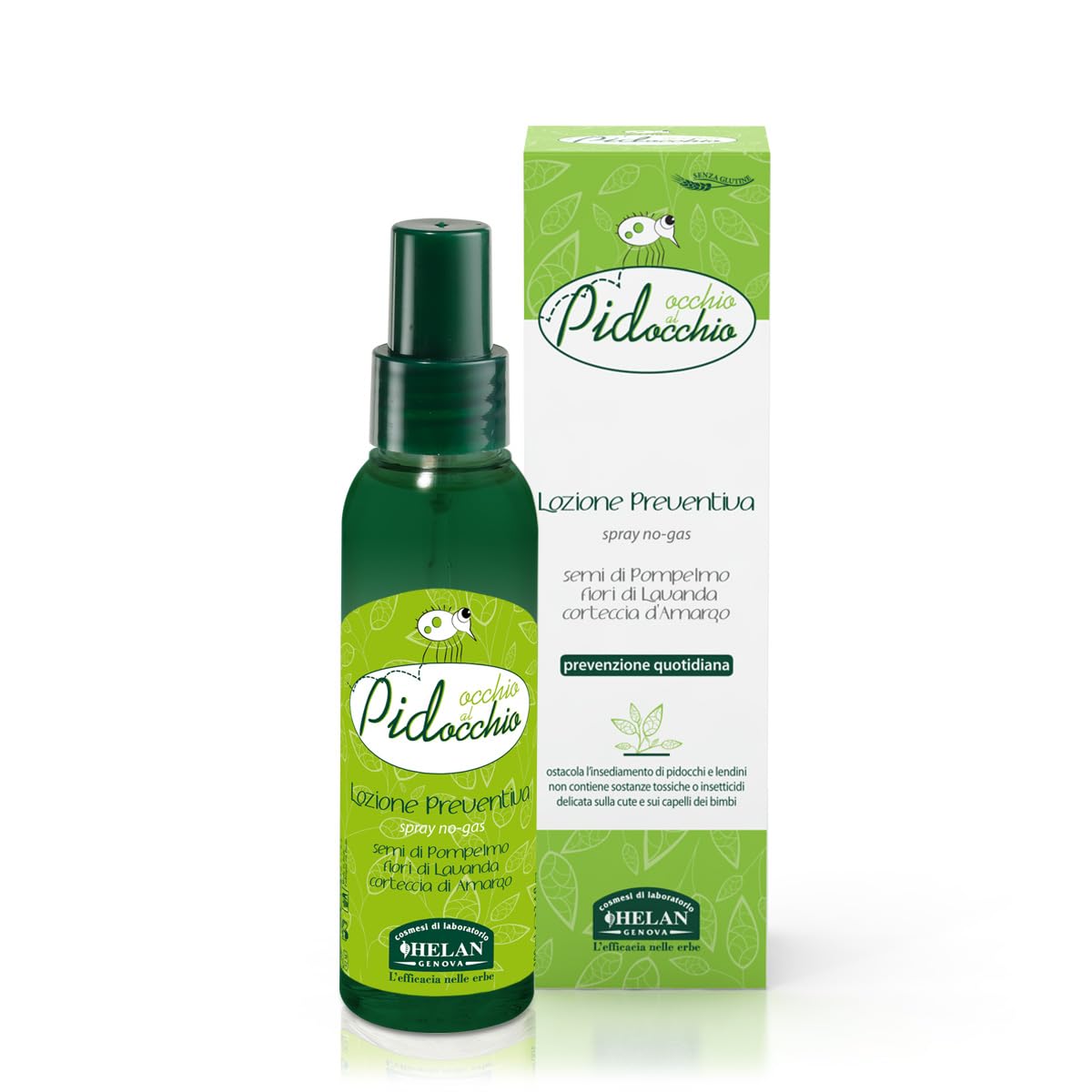 Helan Eye Lice Preventive Lotion – Natural Tea Tree Hair Spray 100ml