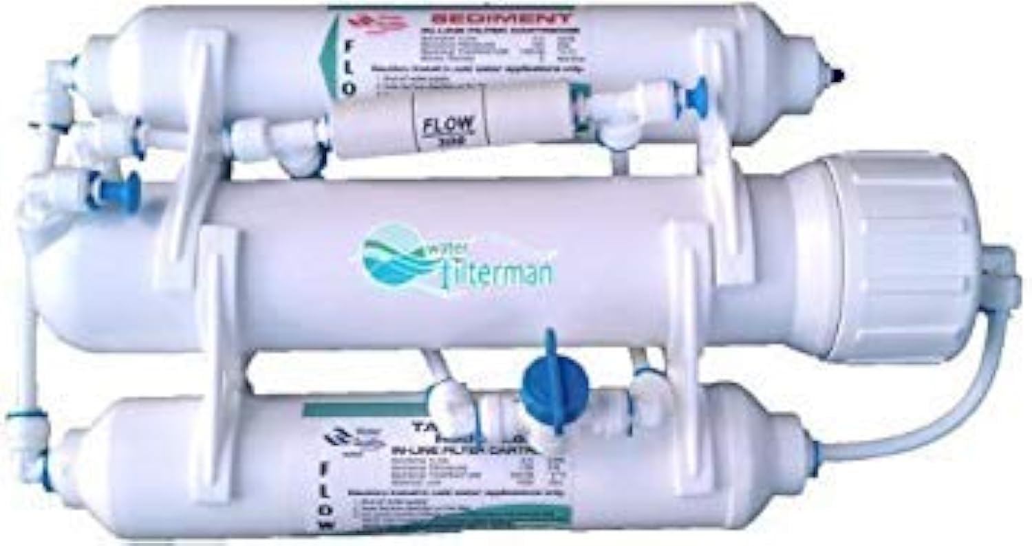 AquaHouse 3 Stage Reverse Osmosis Water Filter for Aquariums