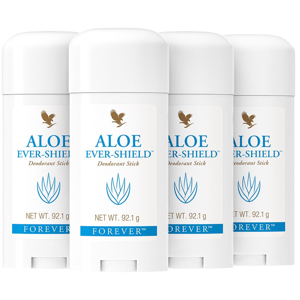 Forever Living Aloe Ever-Shield Deodorant Stick - Aluminum Free (4 Pack)