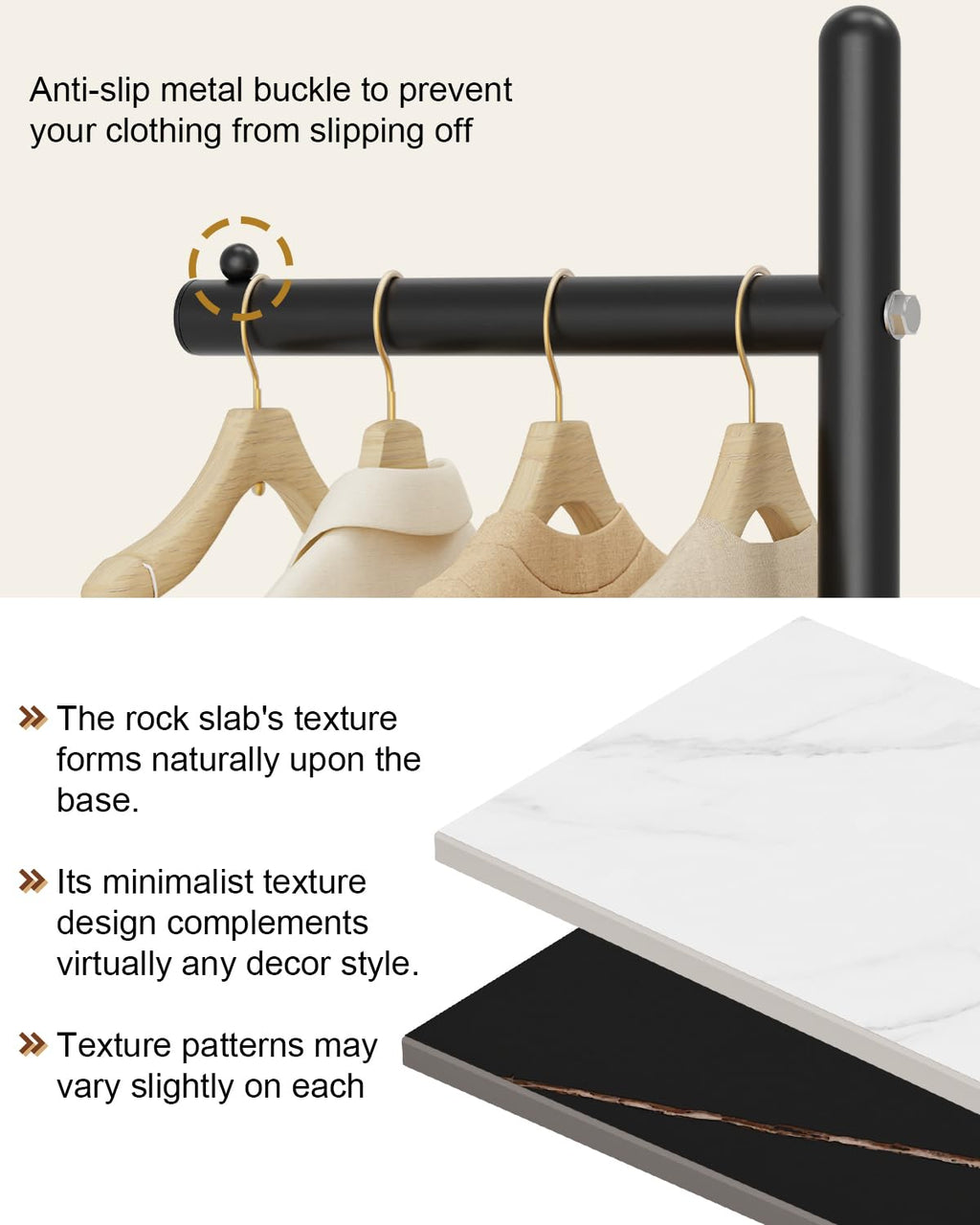 Yawinhe Coat Rack Metal,174cm L- shape Freestanding Coat Tree,Black