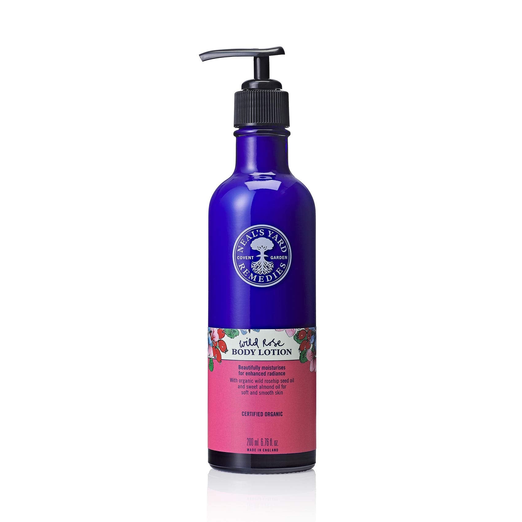 Neal's Yard Remedies Wild Rose Body Lotion – Nourishing Moisturiser 200ml