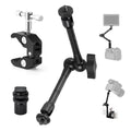 TARION 11" Magic Arm with Super Clamp – Flexible Camera Mount