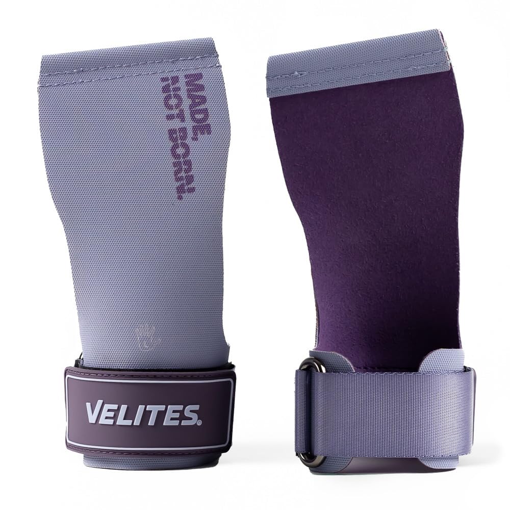 Velites All Terrain Gymnastics Grips – Purple Hand Protection – XL