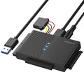 FIDECO USB 3.0 to IDE and SATA Adapter for 2.5/3.5 HDD SSD