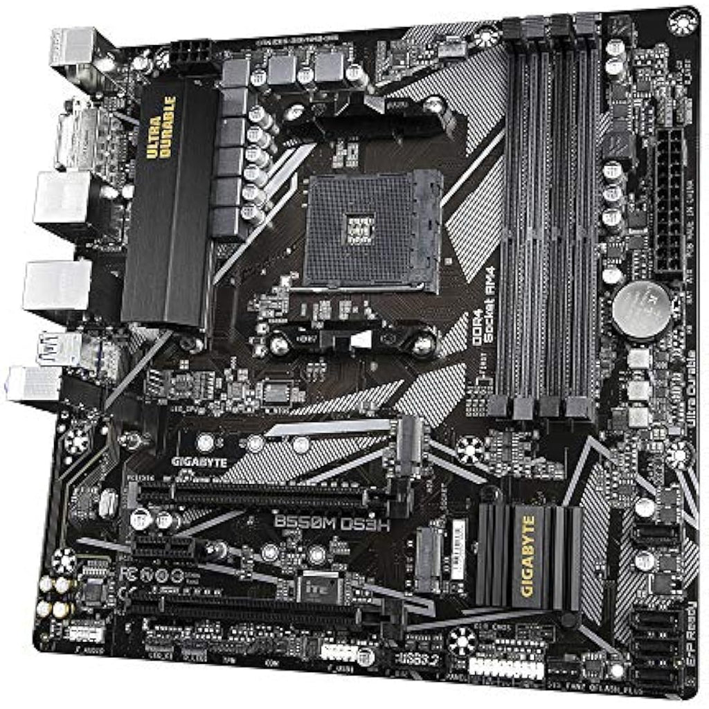 Gigabyte B550M DS3H Motherboard | AMD Ryzen 5000 Series AM4 | DDR4